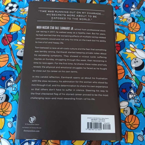 Racing to the Finish: My Story - Hardcover By Dale Earnhardt Jr. 2018 Hardcover - Picture 5 of 5
